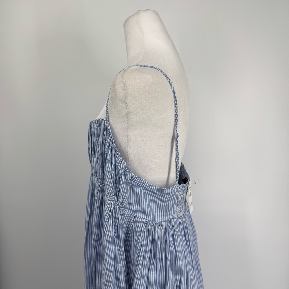J. Crew Light Blue Strapless Maxi Dress - Picture 7 of 15